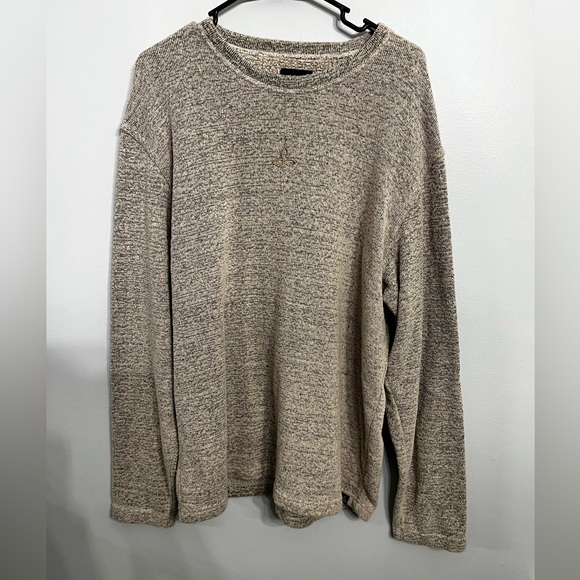 Prana Other - Prana Sweater Mens XL Brown Crew Neck Long Sleeve Pullover Fleece Outdoor